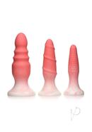 Simply Sweet Silicone Butt Plug Set - Pink