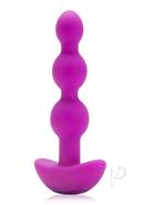 B-vibe Triplet Anal Beads Rechargeable Silicone Beads With...